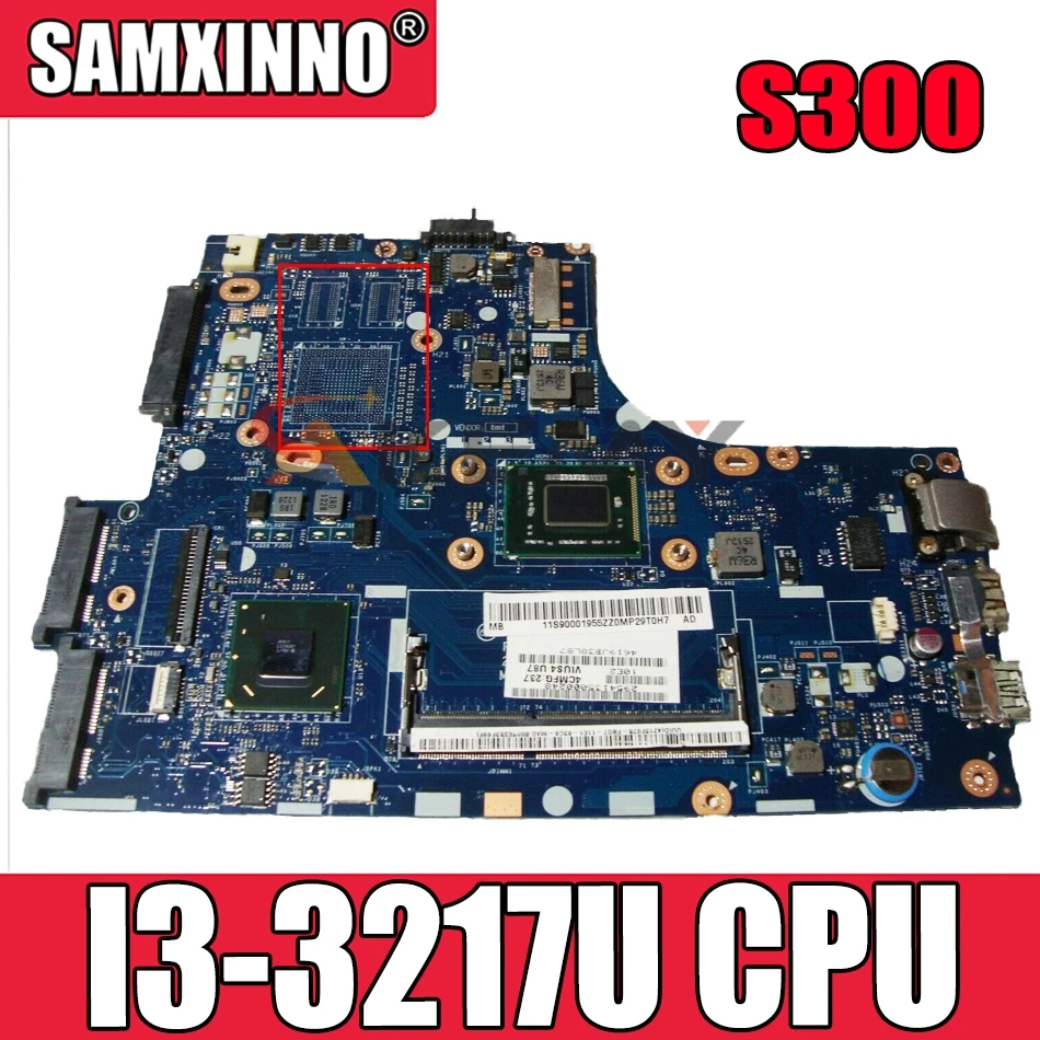 Материнская плата для ноутбука LENOVO Ideapad S300 S400 I3-3217U материнская VIUS3 VIUS4 LA-8951P 11S90001712ZZ