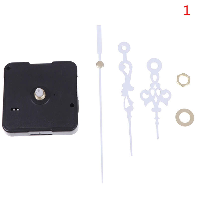 Hot sale 1 Set Silent Quartz Clock Movement Mechanism DIY Kit Battery Powered Hand Tool 