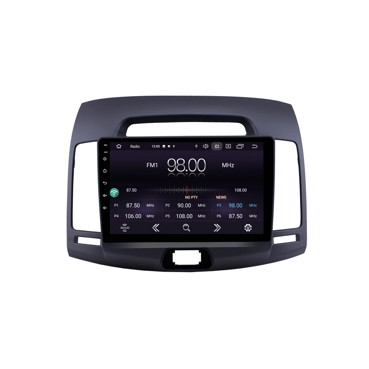 " android 9,0 RAM2G Автомобильный gps dvd-плеер для HYUNDAI Elantra 2007 2011 Автомобильный радиоприемник Мультимедиа Навигация стерео головное устройство dsp