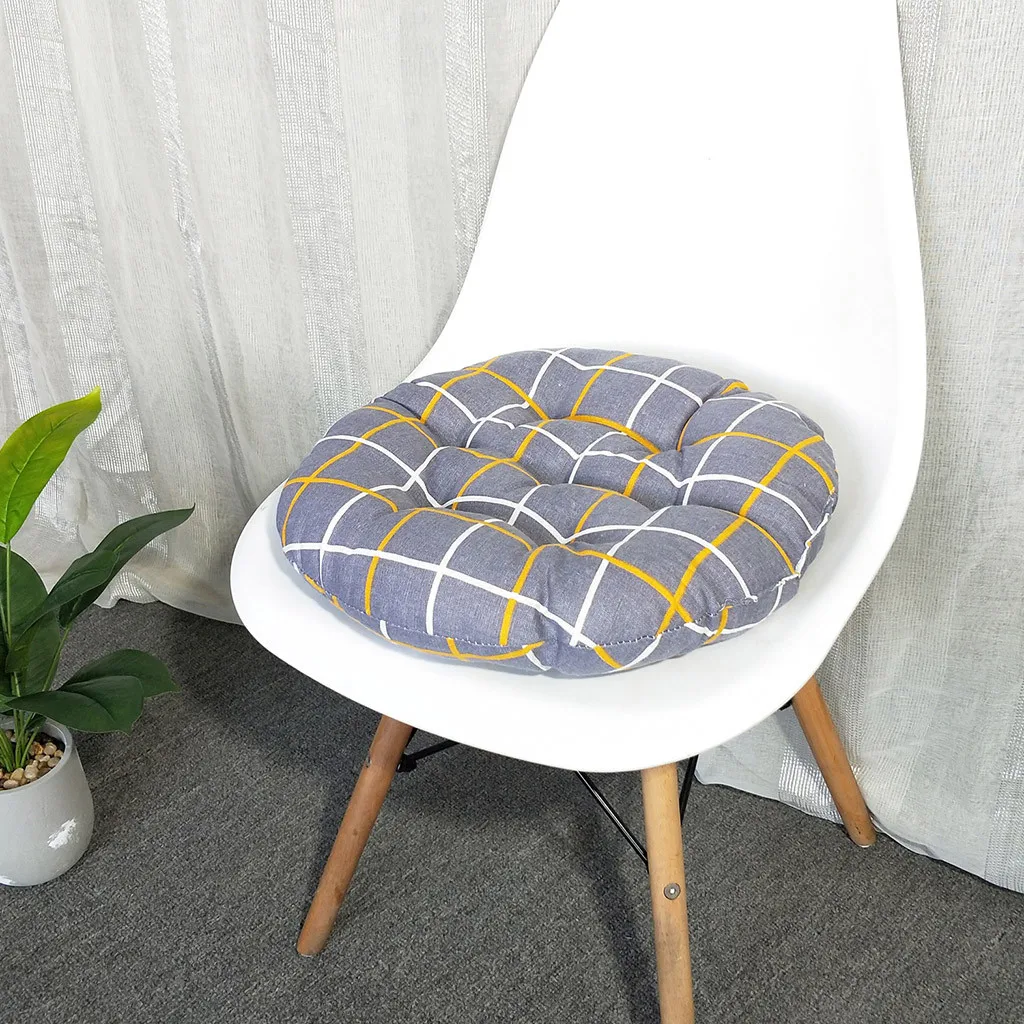 Круглый Хлопок и лен Стиль подушки круглый медитации кресло подушка мягкая