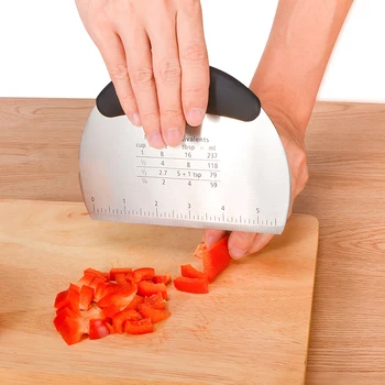 

Stainless Steel Dough Cutter PastryBlender Set 4Pcs/set Pizza Cutter Rolling Pin Professional Baking Dough Tools KSI999