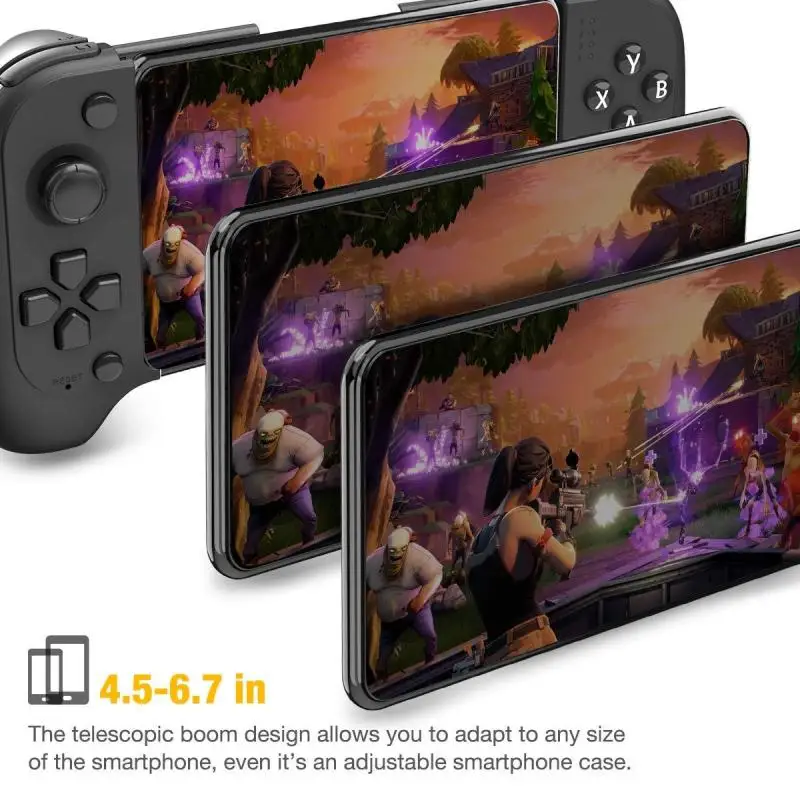 Wireless Bluetooth-compatible Game Controller Saitake Telescopic Gamepad Joystick For Samsung Huawei Xiaomi Android IOS IPhone 2