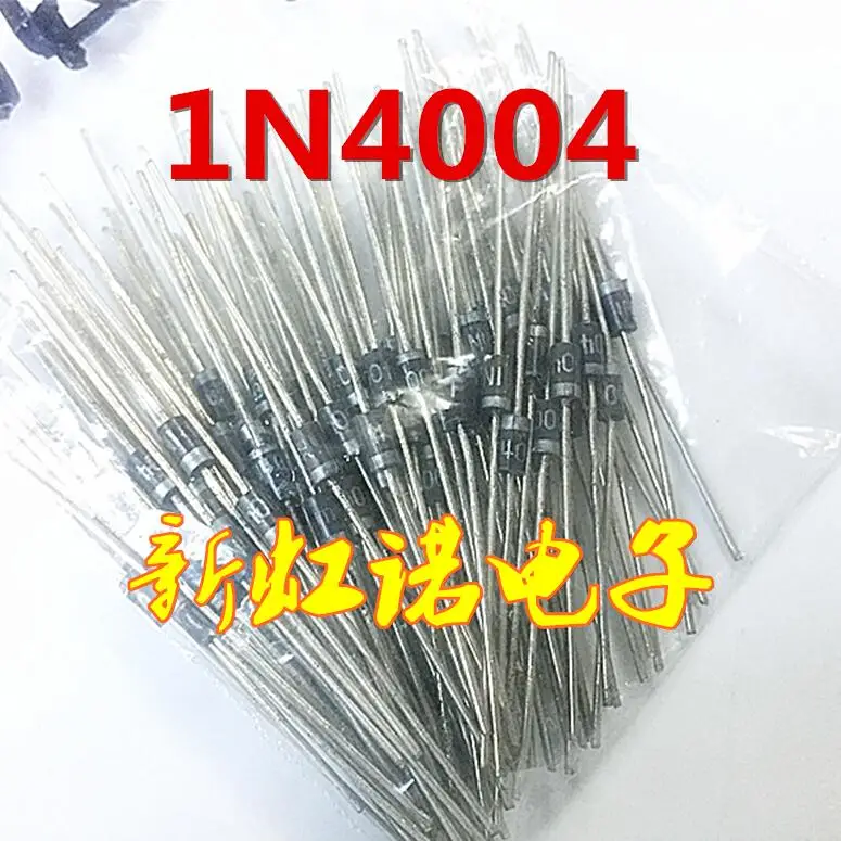 

5 шт./партия, выпрямительные диоды 1 A / 400 V 1n4004 IN4004