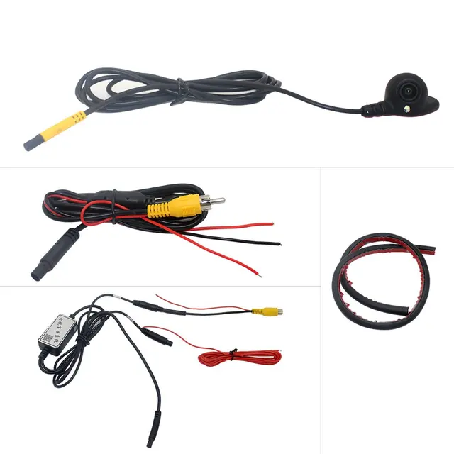 $12.22 Car Right Side Blind Area Camera Rear View Mirror One Machine Hd Night Vision Camera PZ435