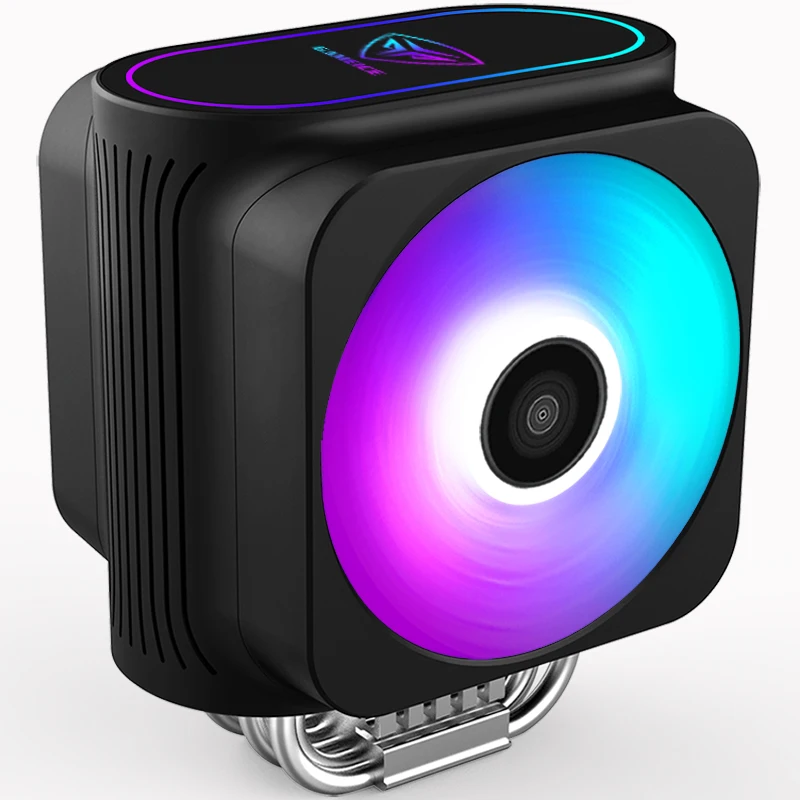 ^Cheap Pccooler RGB dual 120MM/12CM PWM CPU Cooler with 6 Copper Heatpipes, High-performance Cooling Fan