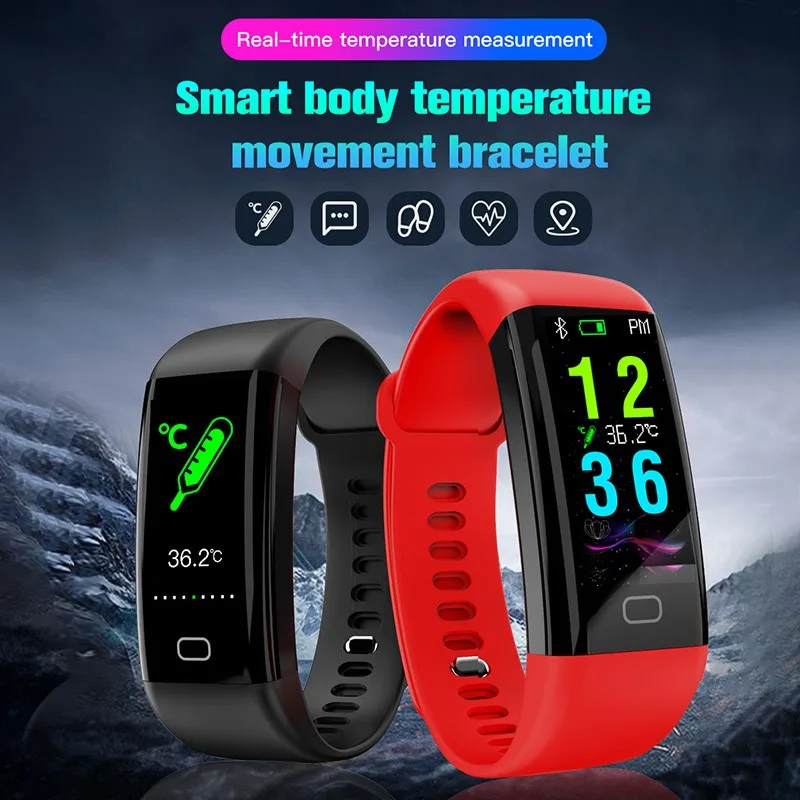 Für Xiaomi Redmi Hinweis 8 pro Hinweis 8T Hinweis 7 pro Mi 10 Lite Smart  Band Armband Blutdruck smart Uhr Herz Rate Sport Band|Smart Wristbands| -  AliExpress