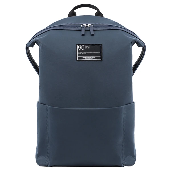 Dark Blue Xiaomi, повседневный рюкзак, молодой, несексуальный, Одноцветный, анти-дождь, водонепроницаемый, полиэстер, рюкзаки, дорожная сумка, универсальные сумки, сумка для ноутбука колледжа - Цвет: Dark Blue