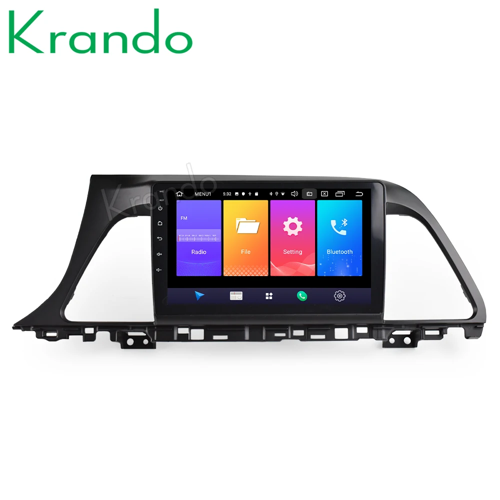 Krando Android 9 0 &quotIPS большой экран Полная сенсорная Автомобильная навигационная