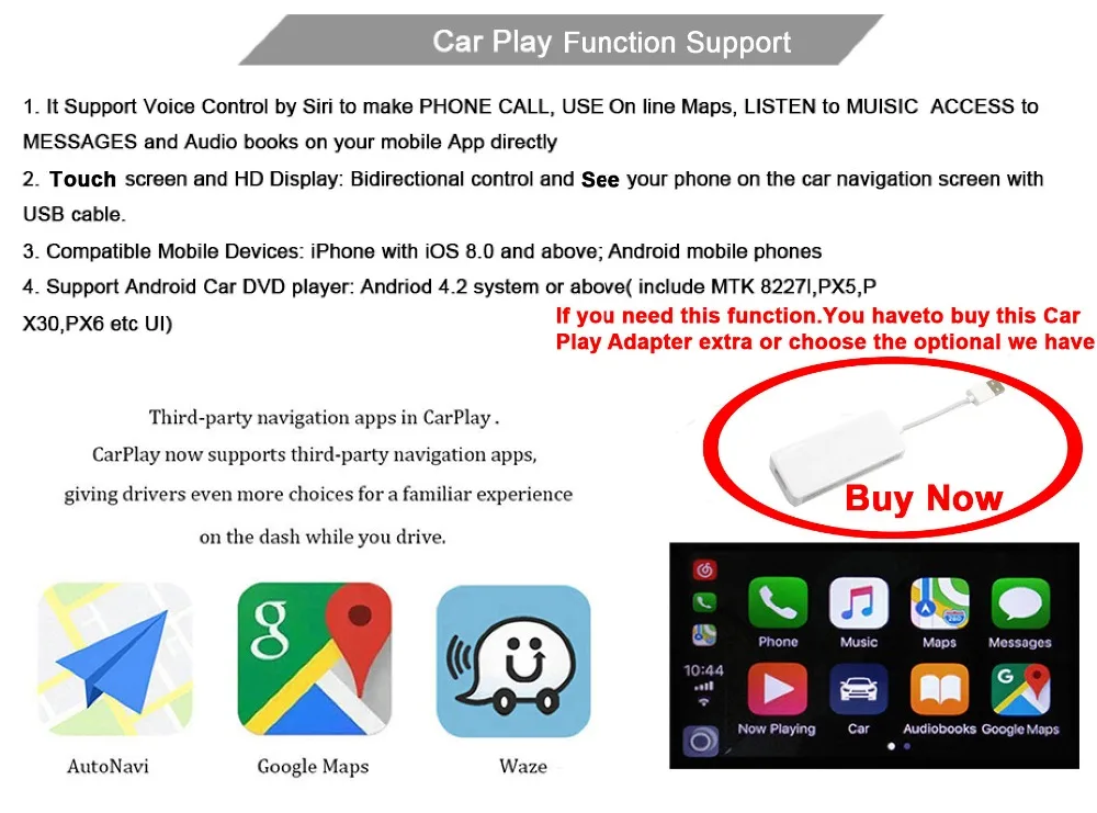 Car play function Use