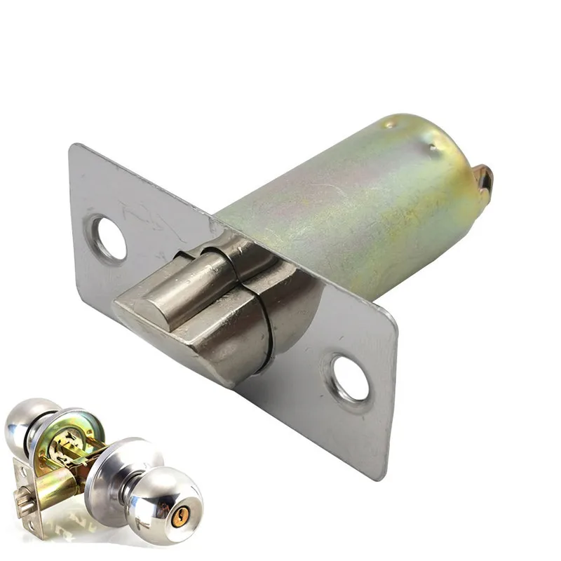 UniversalSingleLockbodytonguelatch50mmHolepitchZincAlloyRound