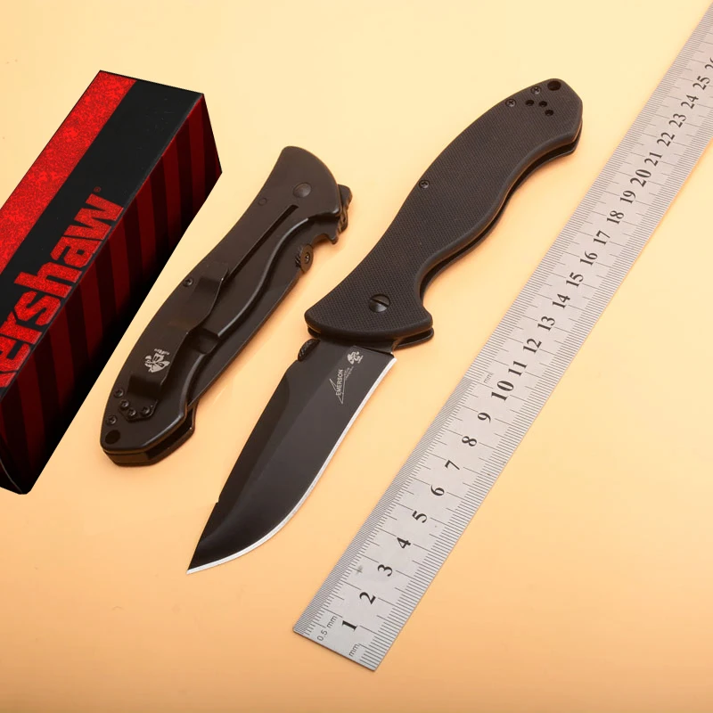 Новый карманный складной нож Kershaw 6045 8Cr13 лезвие G10 Ручка Открытый охотничий