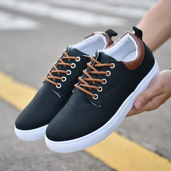 

2019 men's canvas shoes men's fashion sports shoes men's comfortable wild casual shoes with casual shoes