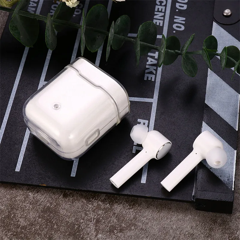 Ударопрочный наушник чехол для Xiaomi Air bluetooth наушники силиконовый прозрачный портативный Коробка для хранения наушников защитная сумка