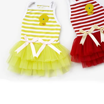 

Summer dog lace dress pet dog clothes puppy party birthday wedding bow dress puppy clothing spring pet clothes PI669