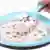 Rolled Ice Cream Maker - Instant Ice Cream Maker Pan with 2 Spatulas, Round Sweet Spot Ice Cream Maker for Kids