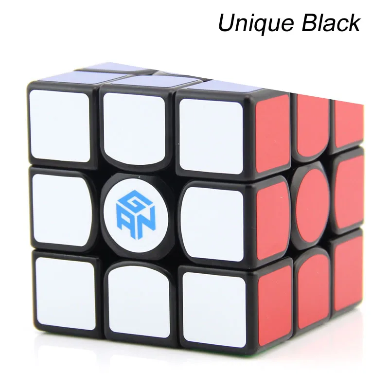 GAN 356 Air 3x3x3 волшебный куб 3x3 GAN356/GAN356Air/356Air Профессиональный NEO скоростной куб головоломка антистрессовые игрушки для детей - Цвет: Unique-Black