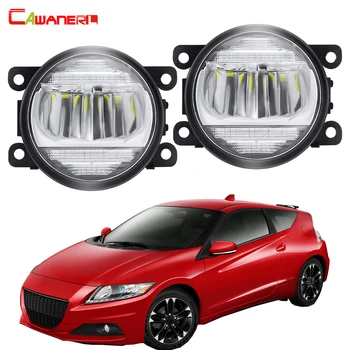 

2in1 Fog Light Assembly DRL For Honda CR-Z CRZ 2013 2014 2015 Car Front Bumper LED Fog Light Daytime Running Lamp 30W 8000LM 12V