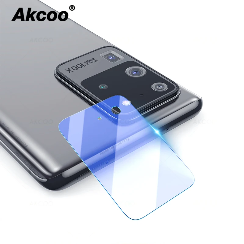 Защитная пленка Akcoo S20 Plus для камеры гибкая стеклянная Samsung Galaxy ультратонкая HD