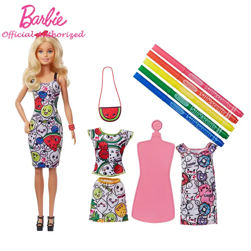 barbie doll colors