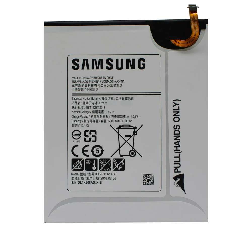 Новый оригинальный аккумулятор для планшета EB-BT561ABE Samsung Galaxy Tab E SM-T560 T560 T561