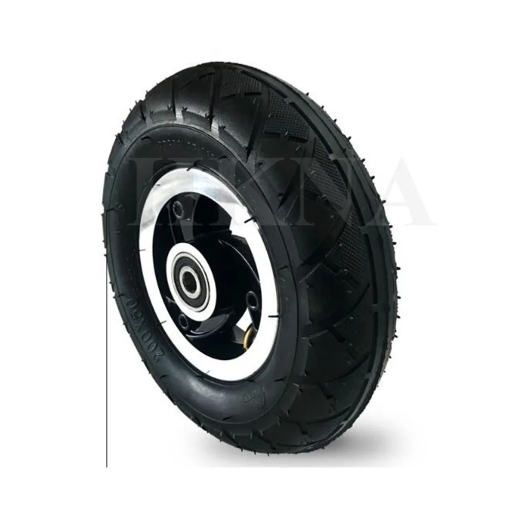 200x50 Wheel Tire for Electric Scooter Razor E100 E150 E200 Espark Crazy Cart Scooters 8 Inch Front Wheel Parts