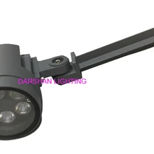 5 Вт Светодиодный прожектор с шипами, алюминиевый фитинг, Светодиодный прожектор для улицы, светодиодный газон, DS-07-14-5W, 110 В/220 В