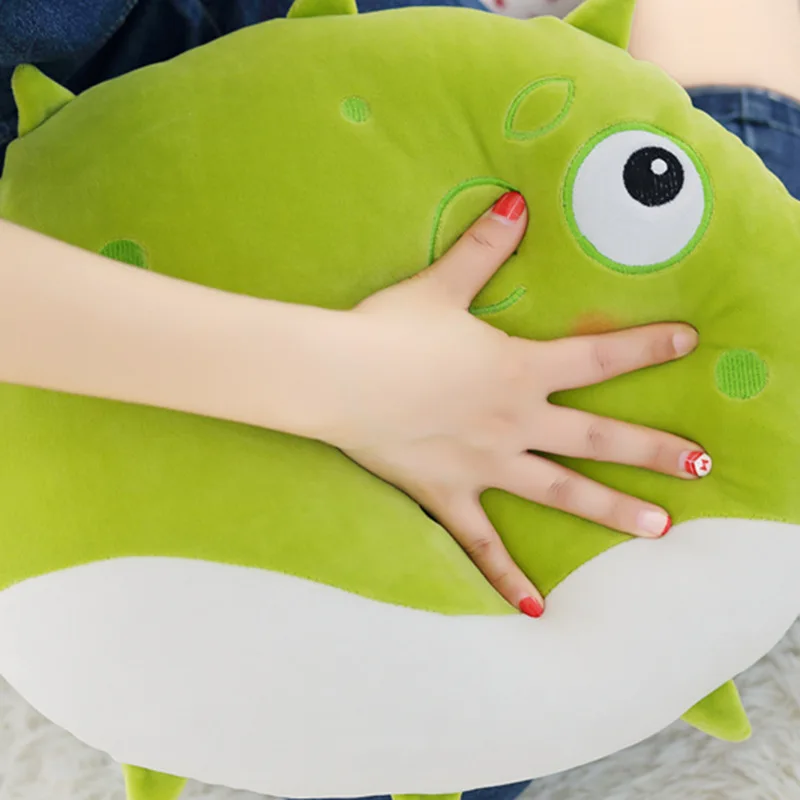 Мягкие животные, игрушки, забавная Подушка, поцелуй, рыба, плюшевая мягкая подушка, милый мультфильм, Kawaii, рождественские игрушки для детей, Прямая поставка