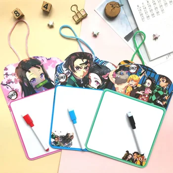 

Anime Demon Slayer Drawing Board Paper Painting Scraping Children Kids Learning Education Toys Painting Doodle Scratch Toys