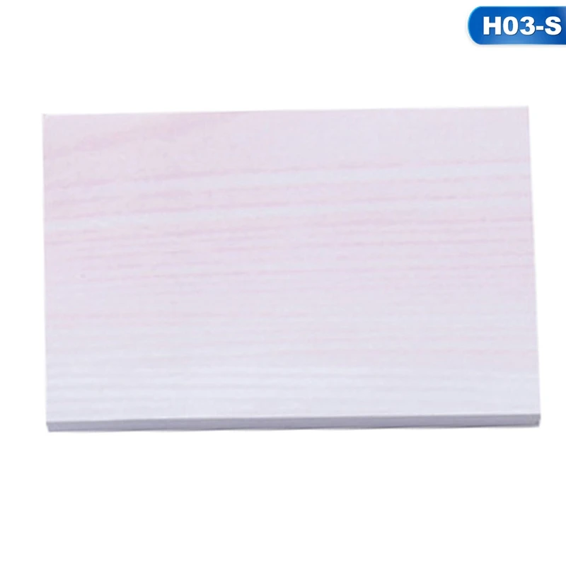 H03-S 1PC Marble Sticky Note Kawaii Memo Pad Planner Sticker Paper Masking Cute Korean School Supplies Stationery Office - Цвет: H03-S