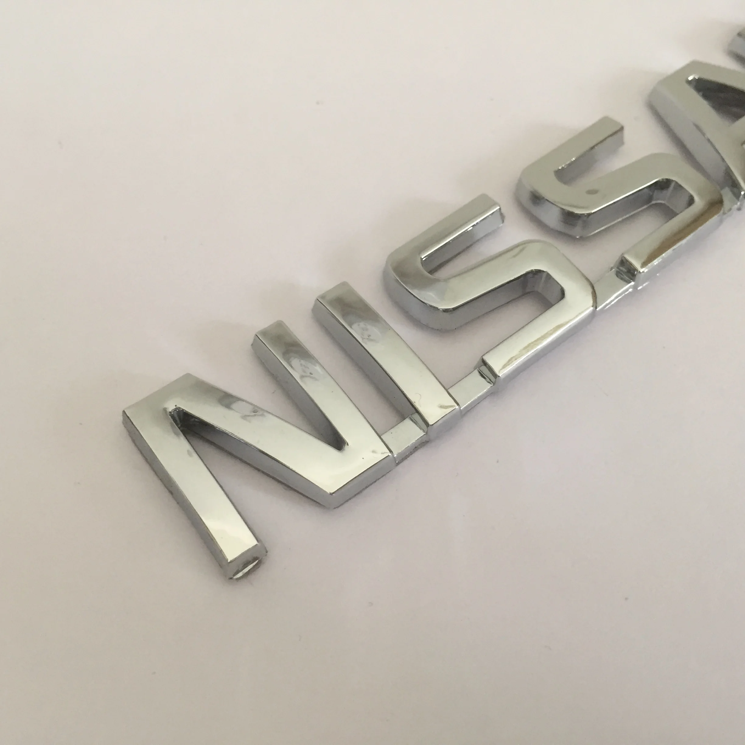 1pcs 3D ABS Chrome car Letter Rear trunk Decals Emblem badge sticker Decal styling auto Accessories | Автомобили и мотоциклы