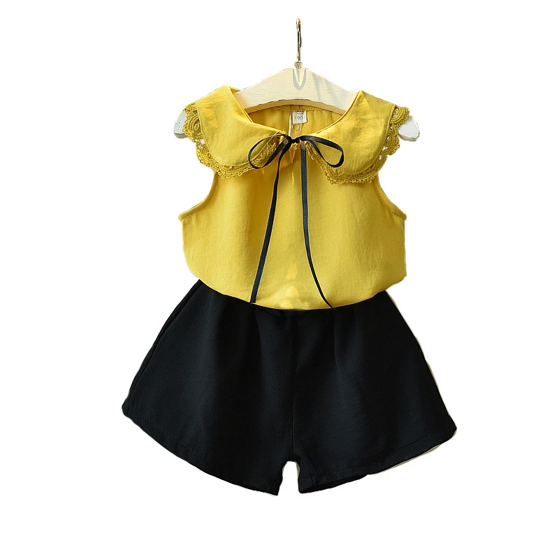 

Girls Clothes Summer Style Boys Baby Girls Clothing Sets Cartoon Print T-shirt+Short 2Pcs for Kids Clothes 3-7Y Children