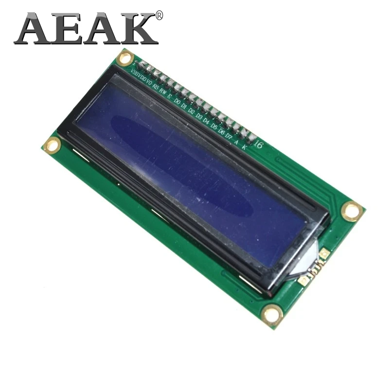 Модуль ЖК дисплея AEAK 1 шт. синий экран IIC/I2C 1602 для arduino дисплей UNO r3 mega2560 1602|lcd module|screen