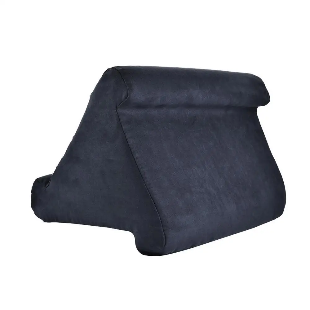 Dark Blue Портативная Складная мягкая настольная Подушка Подставка держатель крепление для iPad планшета мульти-угол телефон планшет для чтения кронштейн инструменты - Цвет: Dark Blue