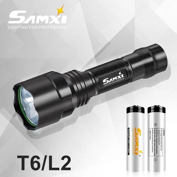 

T6/L2 Rechargeable LED Flashlight High Light Torch For Biking 5 Modes Lantern Portable Lighting Waterproof Lamp By 18650 Battery