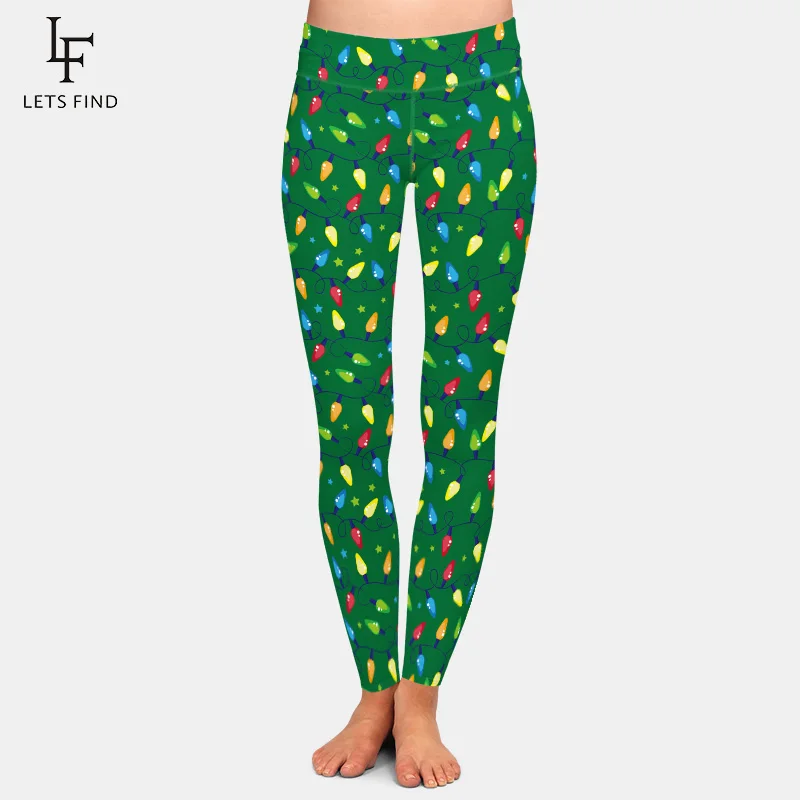 LETSFIND Sexy Women High Waist Leggings 