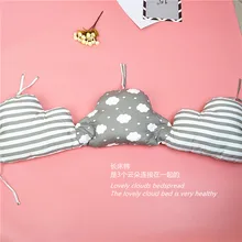 Кровать в скандинавском стиле, окруженная облаком, постельное белье для детей, посылка