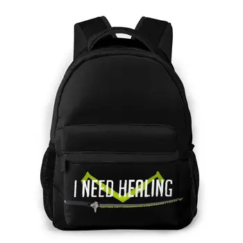 

overwatch Shoulder Bag for Teenage I Need Healing Fashion Students Backpack