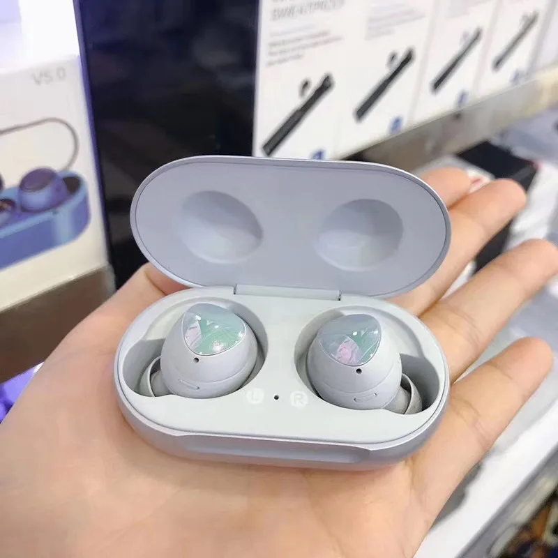 Samsung Galaxy Buds auriculares inalas mbricos Bluetooth с кармашком для карт для samsung S10 iPhone копия 1:1 - Цвет: Dazzling color