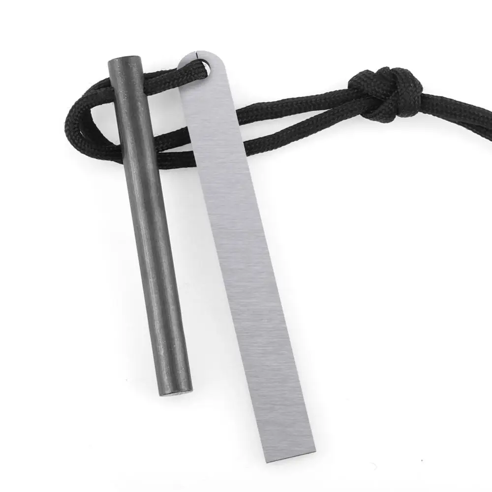 

Outdoor Survival Nature Hiking Camping Jungle Flint Magnesium Bar Multi Forest Camping Fire Bake Gadget