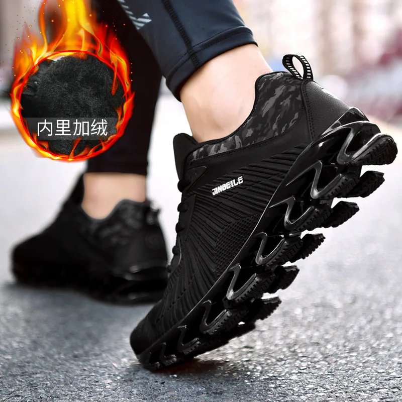 

MEN'S SHOES Winter plus Velvet Warmth Retention Material Shoes Network Red Winter Shoe Men's Trendy Shoes Versatile Winter Shoes