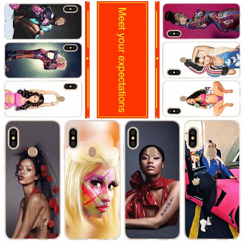 Силиконовый чехол для Xiaomi Redmi 10 9 8 7 6 5 4 A 9at Prime 4x Y3 Nicki Minaj | Мобильные телефоны и