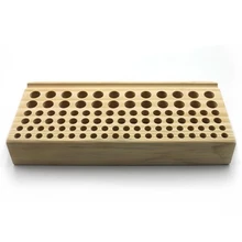 Support multifonctionnel pour le rangement des outils, 98 trous, P8DA, pour le cuir, artisanat, outils de style, brosses