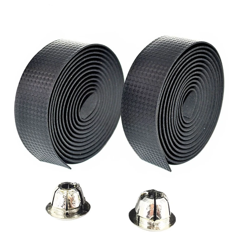 Велосипедная шоссейная велосипедная Спортивная пробковая лента на руль+ 2 Бар Вилка из углеродного волокна ремень