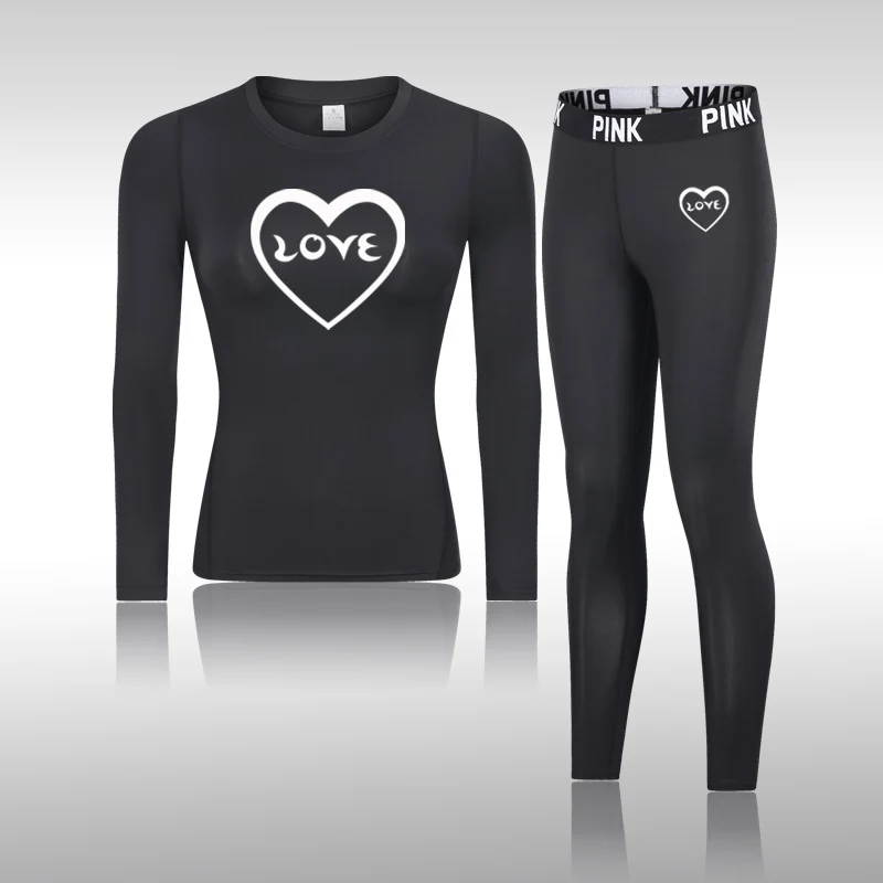 Women Compression Base Women Thermal Underwear Long Johns For Thermal Clothing Second Skin Winter Female Suit