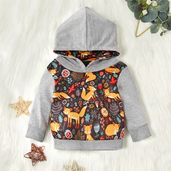 

Kids Hoodies Girls Children's Sweatshirt Baby Boys Hoodie Children Animal Baby Clothes Infant Clothing Toddler Child Sportswear