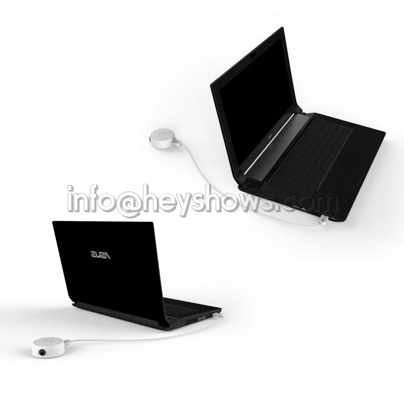 8 портов, двойной USB кабель, система охранной сигнализации для ноутбука, ПК, Macbook, противоугонная коробка, ноутбук, безопасный дисплей для розничного магазина