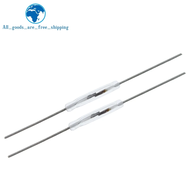 TZT 10/30 Stück 2 * 14 mm N/O Reed-Schalter Magnetschalter Normalerweise offener magnetischer Induktionsschalter für Arduino – Detail 7