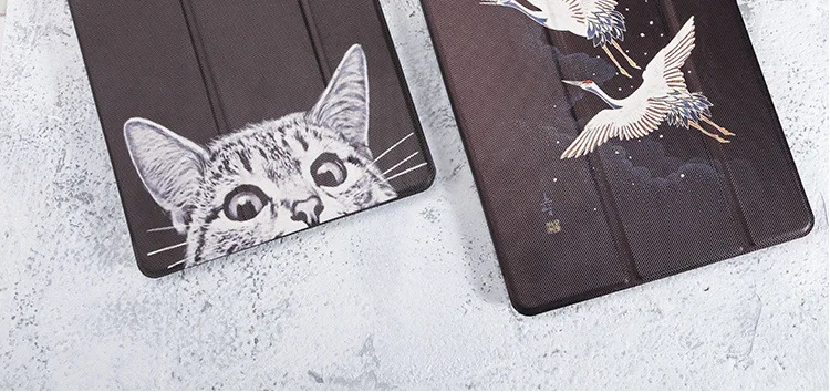 Черный Стиль ультра тонкий смарт-чехол для iPad Air 1/2/3 10,2 10,5 iPad 9,7 крышка для iPad 234 mini12345 с автоматическим включением и Up/Sleep(Пробуждение/спящий режим