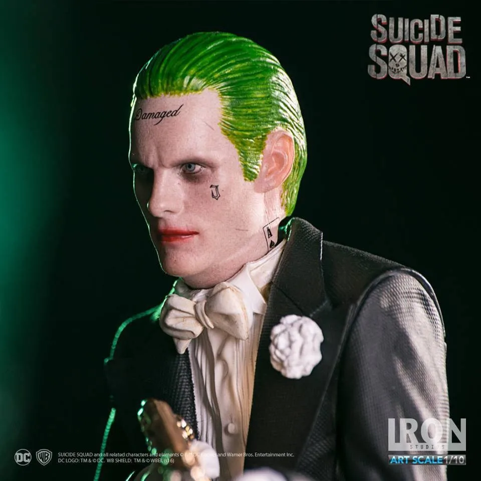 

Feihong Anime Suicide Squad 7-Inch Jared Leto Clown Suit Tuxedo Double Headed Carve Garage Kit