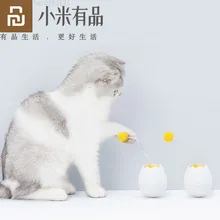 Youpin furrytail movimento eletrônico gato brinquedo brinquedos interativos inteligentes animal de estimação engraçado companheiro flutter girando brinquedos do enigma interativo